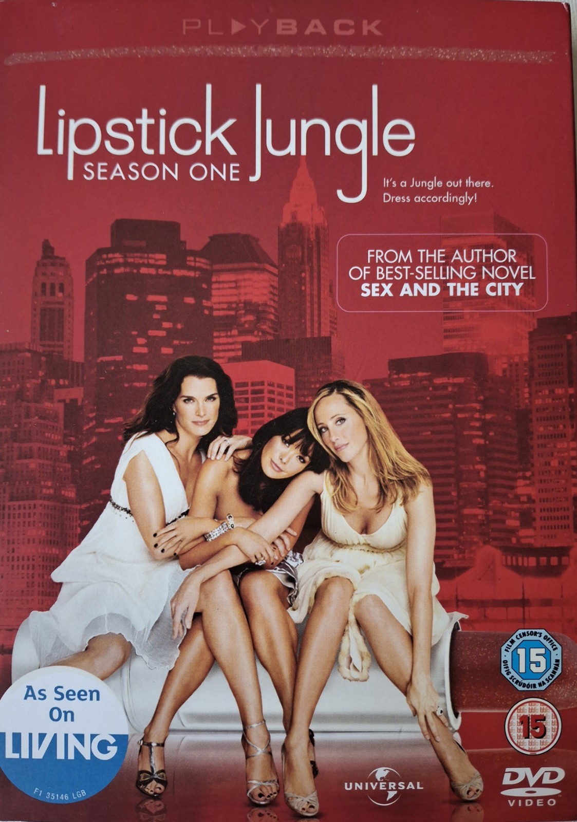 Lipstick Jungle - Season One Double DVD 2008 Certificate 15 New Not Sealed