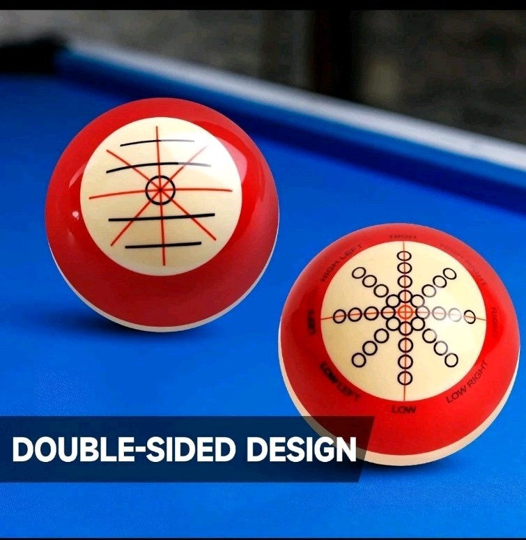 Impact-Resistant Pool Training Cue Ball - Ideal for Beginner to Advanced Players