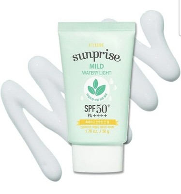   ETUDE Sunprise Mild Watery Light SPF50+ PA++++ 50g | FREE SHIPPING 