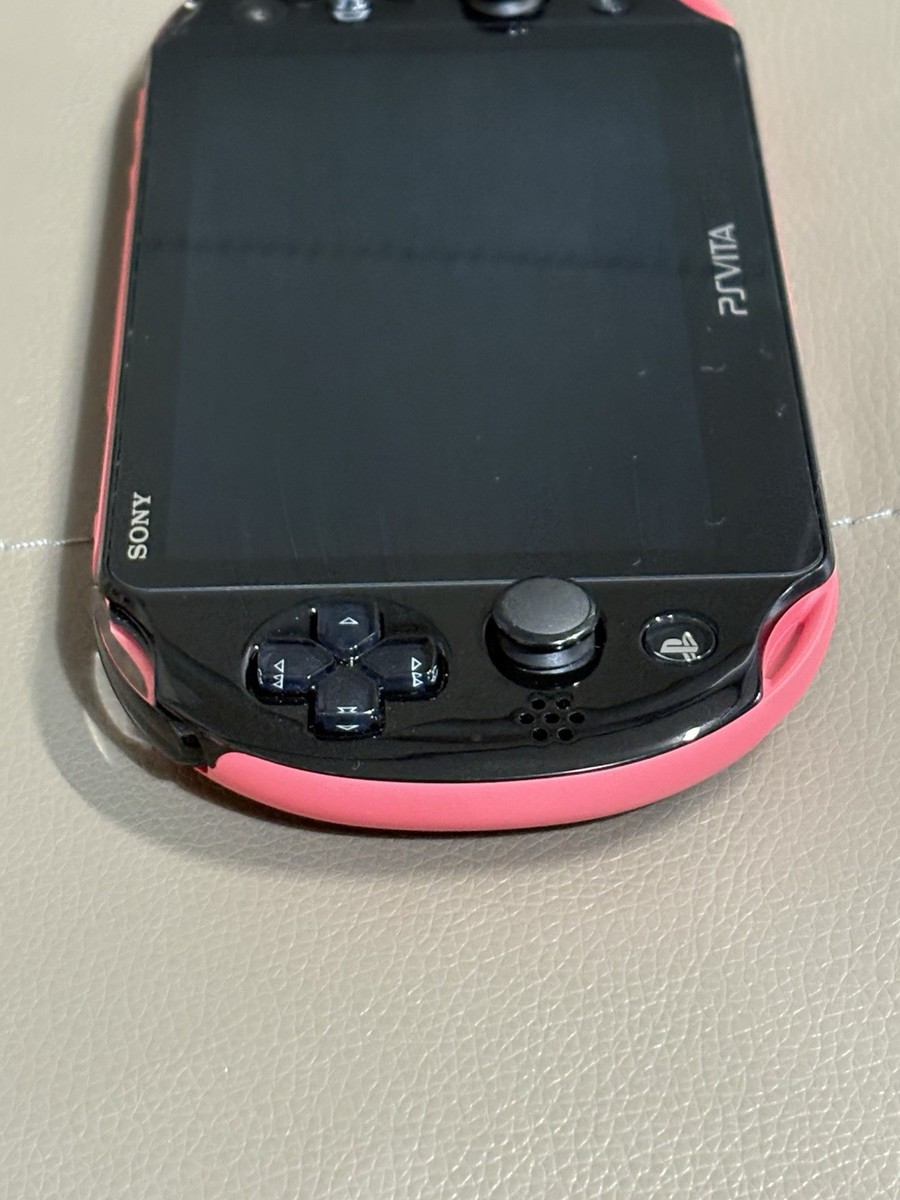 PlayStation Vita PCH-2000 Pink/Black Console + 16GB Memory +