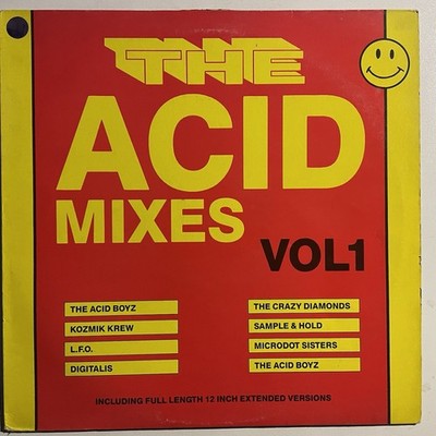 VARIOUS the Acid Mixes VOL 1  Vinile Lp  1988 PREMIERE UK￼