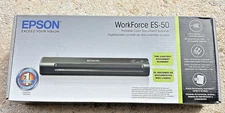 Epson WorkForce ES-50 Portable Color Document Scanner - Black