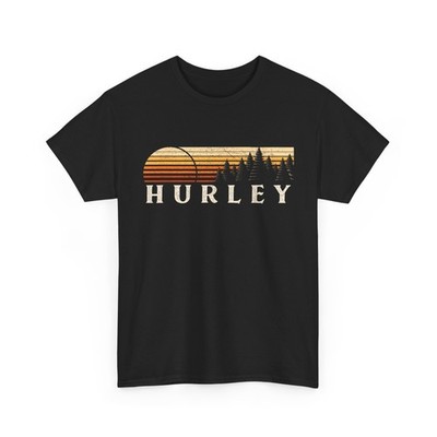 Hurley, KY Vintage Evergreen Sunset Eighties Women Men T-Shirt