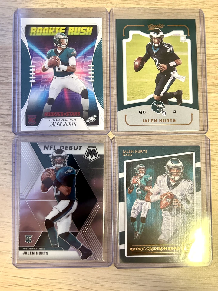 (41) 2020 NFL Rookie Card Lot Burrow Herbert Love Hurts Lamb Taylor RC Panini - Image 3 of 4