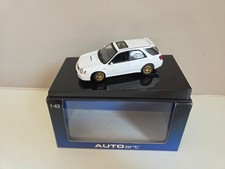 AUTOart 1/43 Subaru Impreza New Age WRX STi Wagon - White - 2000 - 58633