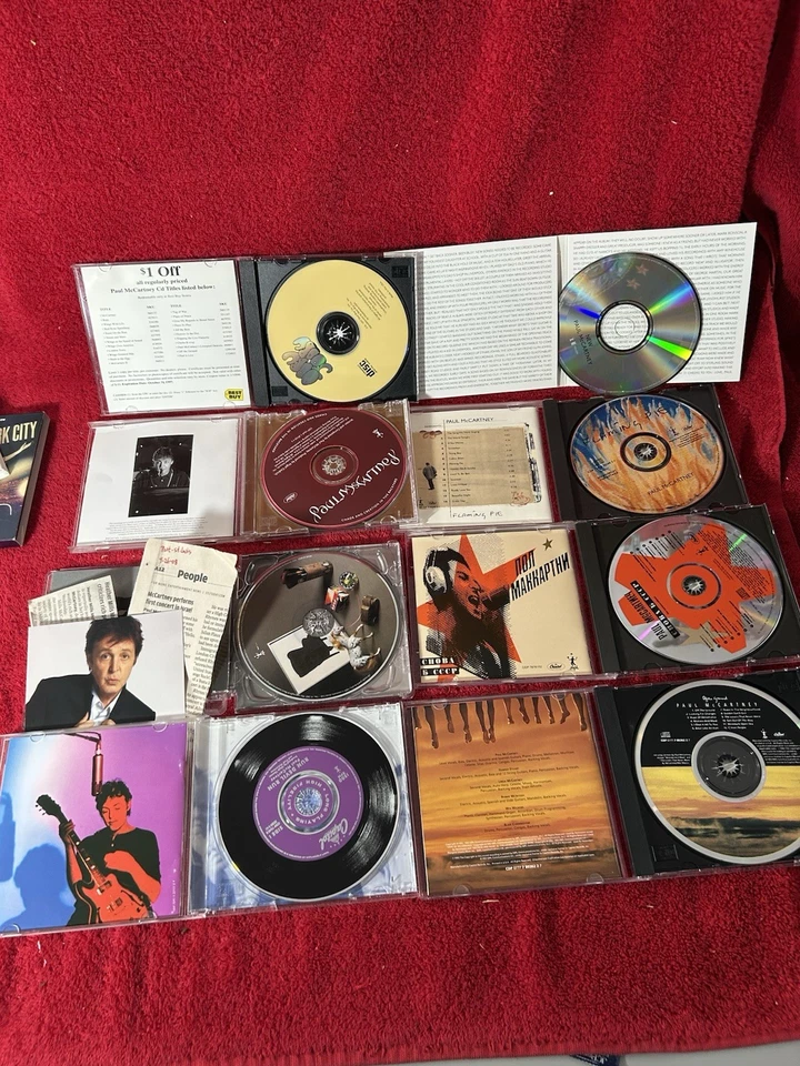 10 Пол Маккартни компакт-диск лот 12 дисков - Изображение 3 из 4
