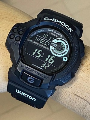 G-Shock Burton Limited Edition GDF-100BTN Uhr schwarz aus Japan