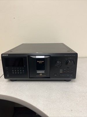 SONY CDP-CX300 300-DISC CD CHANGER. Tested Works .