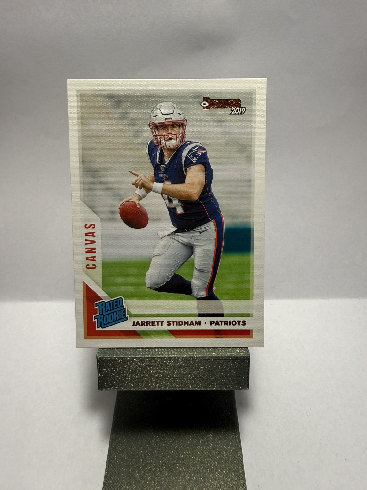 2019 Donruss Jarrett Stidham Canvas Rated Rookie #307 Mint