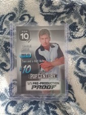 2024 Leaf CHARLIE SHEEN   Pre-Production Proof card Pop Century 1/1!