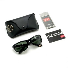  NEW RAY-BAN Balorama Sunglasses Polished Black RB4089 9922   