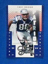 2003 Upper Deck MVP Talk of the Town #TT-81 Troy Brown New England Patriots