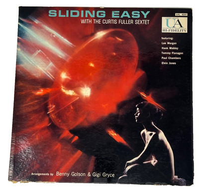 The Curtis Fuller Sextet Sliding Easy White Label Promo Original Mono