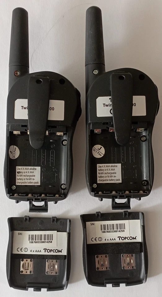 Topcom Twintalker 1100 Walkie-Talkie Set - Bild 3 von 3
