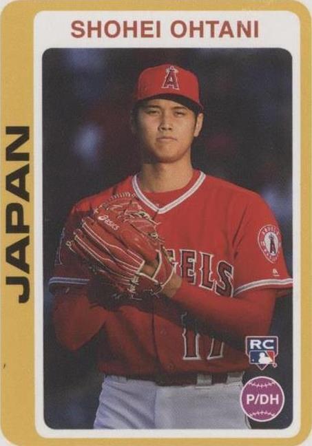 2018 Topps Throwback Thursday #TBT - Shohei Ohtani #107 for sale
