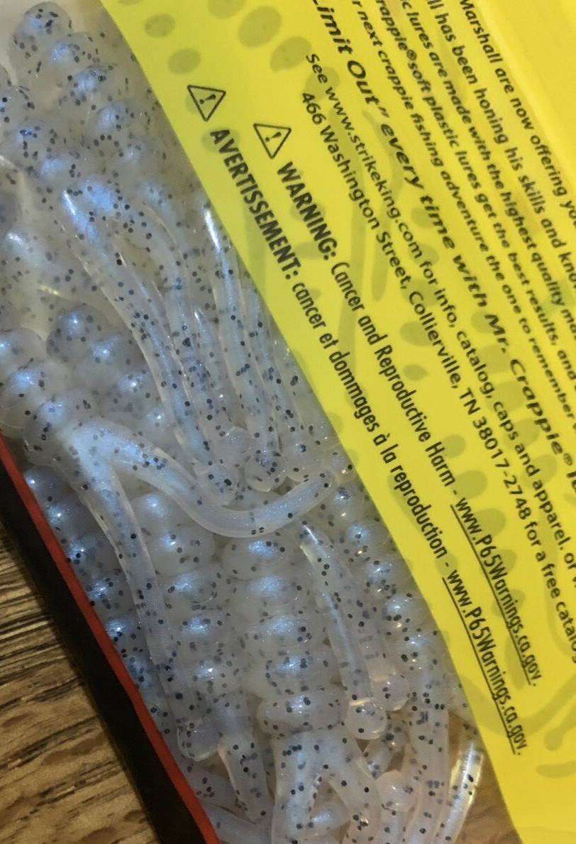 Mr. Crappie Strike King MRCJ2-41  2” Joker Glimmer Blue-1pk of 15pc-NEW-SHIP 24H - Image 6