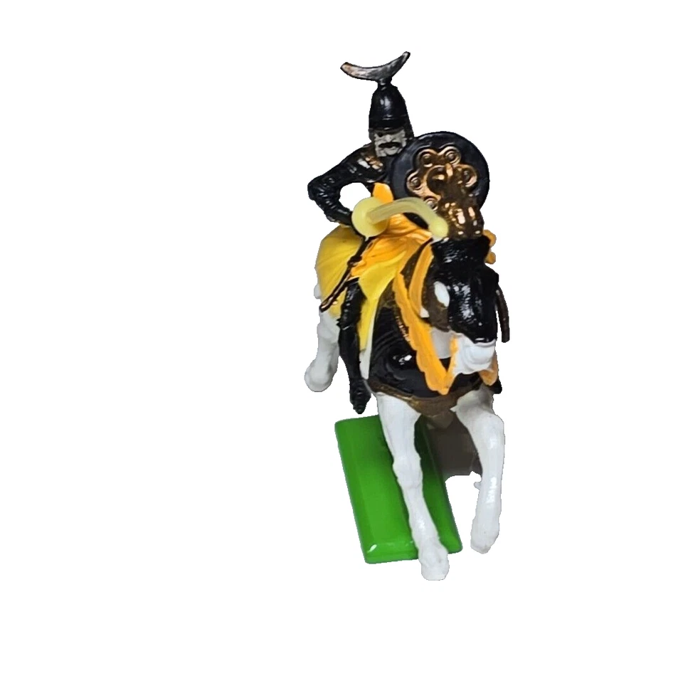 Lote Turco Montado Medieval Caballero Soldado Juguete Detalle Gran Bretaña De Colección Foto 3 de 4