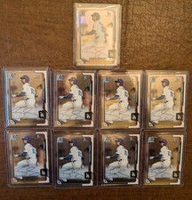 Lot of 9 2015  Bowman Chrome #BCAP-DS Darnell Sweeney AUTO 8 Base 1 Refractor