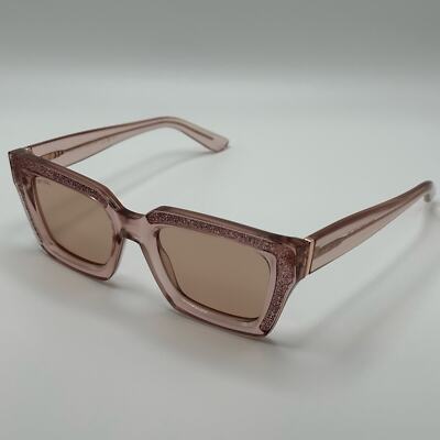 JIMMY CHOO MEGS/S FWM Nude AUTHENTIC New Pink  Women Sunglasses