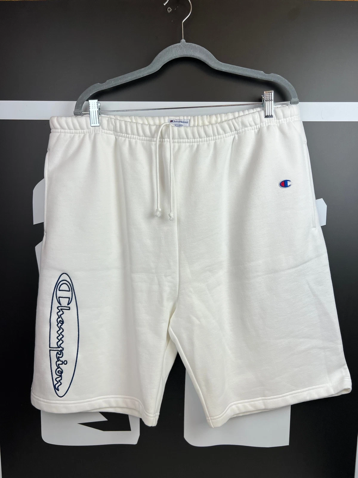 Nouveau sweatshort Supreme Champion OutLine blanc taille XL