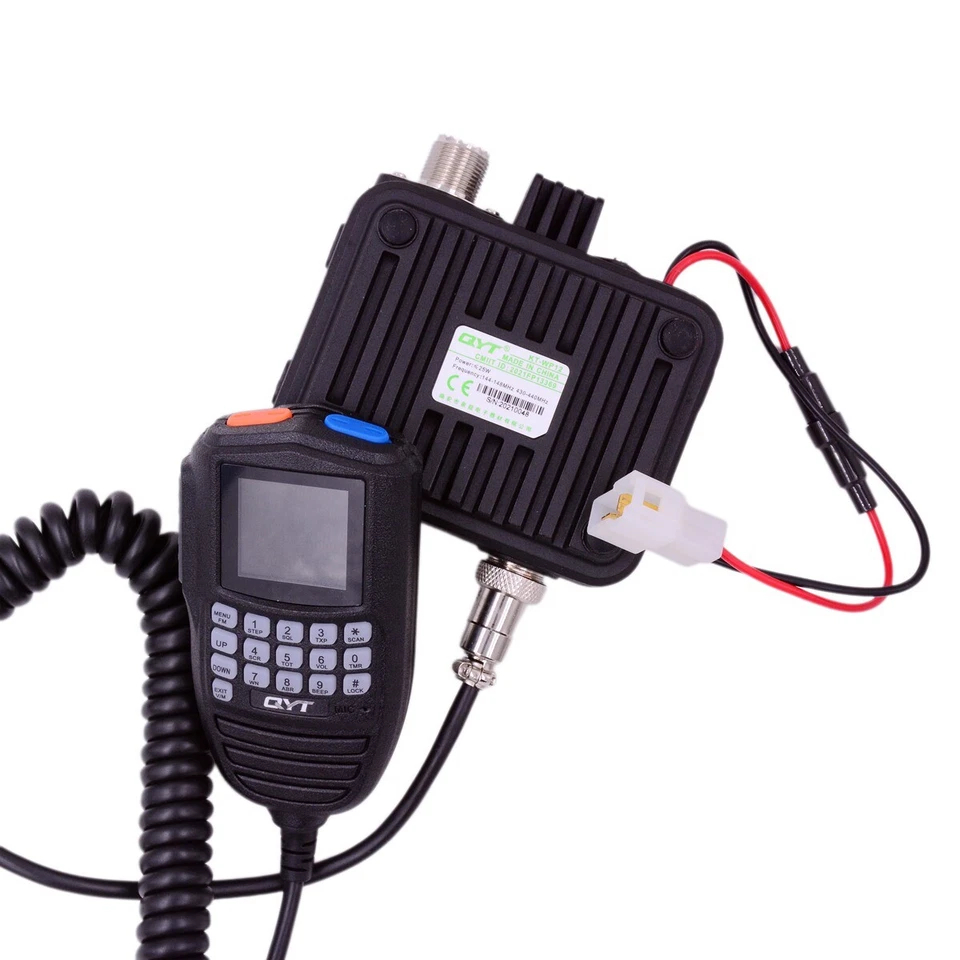 WP12 Mini-Mobilfunkgerät VHF UHF 25W Auto-Transceiver Multifunktionales Mikrofon - Bild 2 von 4