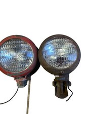 2 Old Fender-cowl-bumper- Car Accessory Or Fog Headlamps- Switch Operation