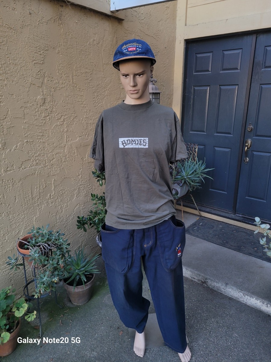 90s 古着 バギースラックス パンツ ギャンスラ jnco solo XL Vtg 90s