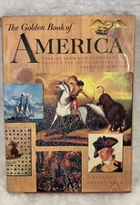 America Golden Book of America adapted for young readers 1957 HC DJ READ