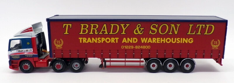 Corgi 1/50 Scale Diecast 75408 - Lyland DAF 85 Curtainside - T.Brady & Son Ltd. - Imagen 3 de 4