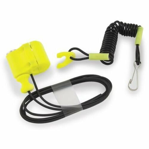 Pro Design Yellow Kill Switch Tether Universal Polaris Honda Suzuki Yamaha All - Picture 3 of 3