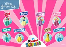 DISNEY PRINCESS PERSONAGGI A SCELTA VV367 - VV417 KINDER SORPRESA ITALIA 2023/24
