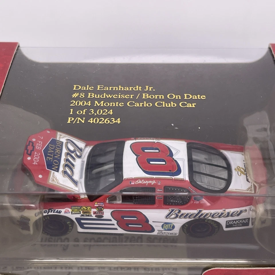 1/64 Dale Earnhardt Jr Action RCCA #8 Bud / Born On Date 2004 Monte Carlo 1:64 - Image 3 of 4