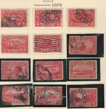 Scott Q1 - Q12 - Parcel Post. Set Of 12. Used.   #02 Q1s12b