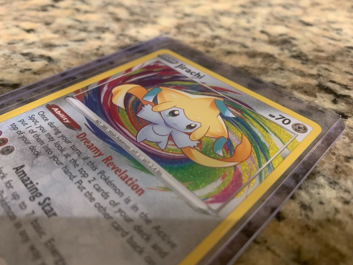 Jirachi 119/185 Rainbow Holo Amazing Rare Vivid Voltage