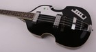 Glossy black color 4strings electric violin bass right hand