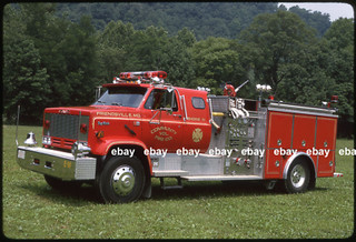 Friendsville MD 1989 GMC 4 Guys pumper Fire Apparatus Slide