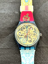 SWATCH WATCH GN107 STUCCI 1990 ORIGINAL