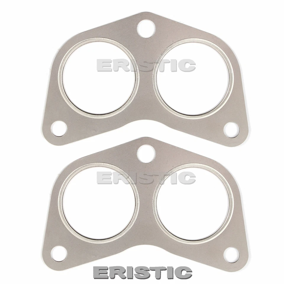 Paquete de 2 juntas de colector de escape para 07-12 SUBARU LEGACY 2,5 L 2458CC H4 DOHC TURBO Foto 2 de 4