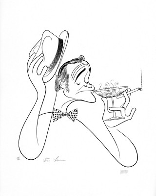 HIRSCHFELD- Jack Lemmon SALE! DOUBLE-SIGNED Limited Edition Lithograph