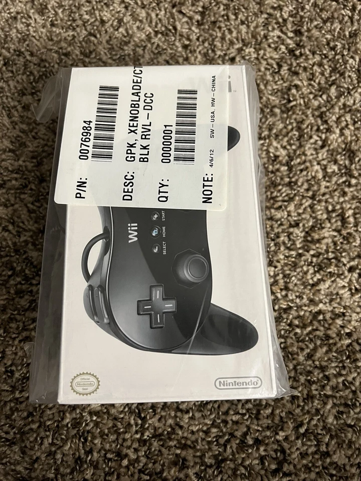 Xenoblade Chronicles Nintendo Store exclusivo controle profissional PACOTE Wi - Imagem 3 de 4