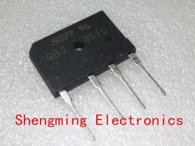 10pcs GBJ3510 35A 1000V   Bridge   4Pins SEP #W4*