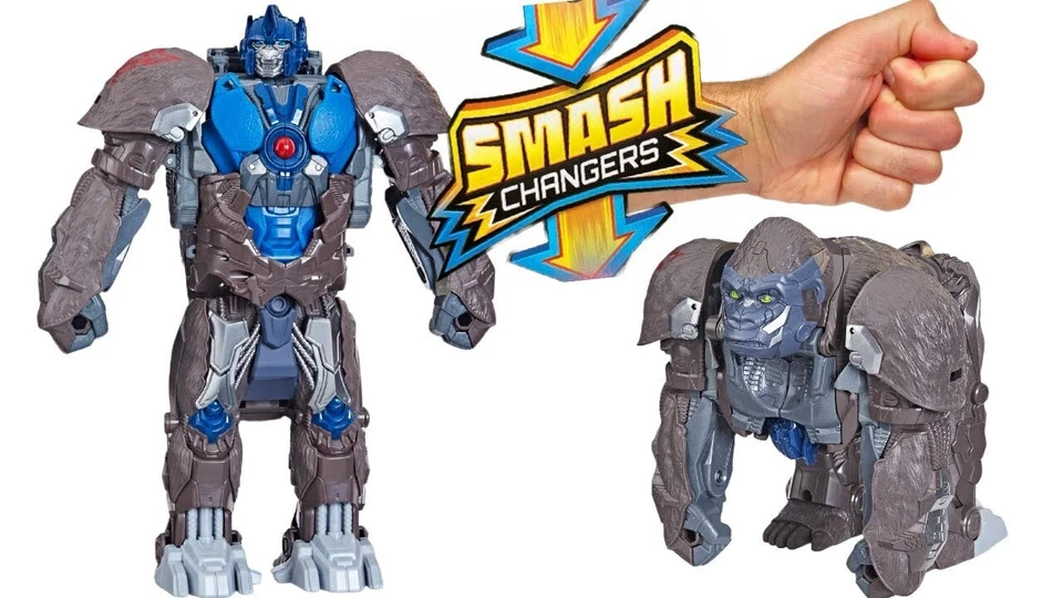 Transformers Optimus Primal Rise of the beasts Smash changers + 6 ans - Photo 4/4