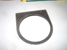 Vintage Stewart Warner Black Gauge Mounting Panel For 2 58 Gauges Nos