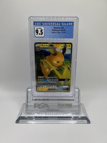 Raichu-GX graded CGC 9.5 for sale on eBay