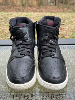 Nike Air Jordan 1 Retro High Rebel Women's Size 8.5 Black Athletic AR5599-006 | eBay