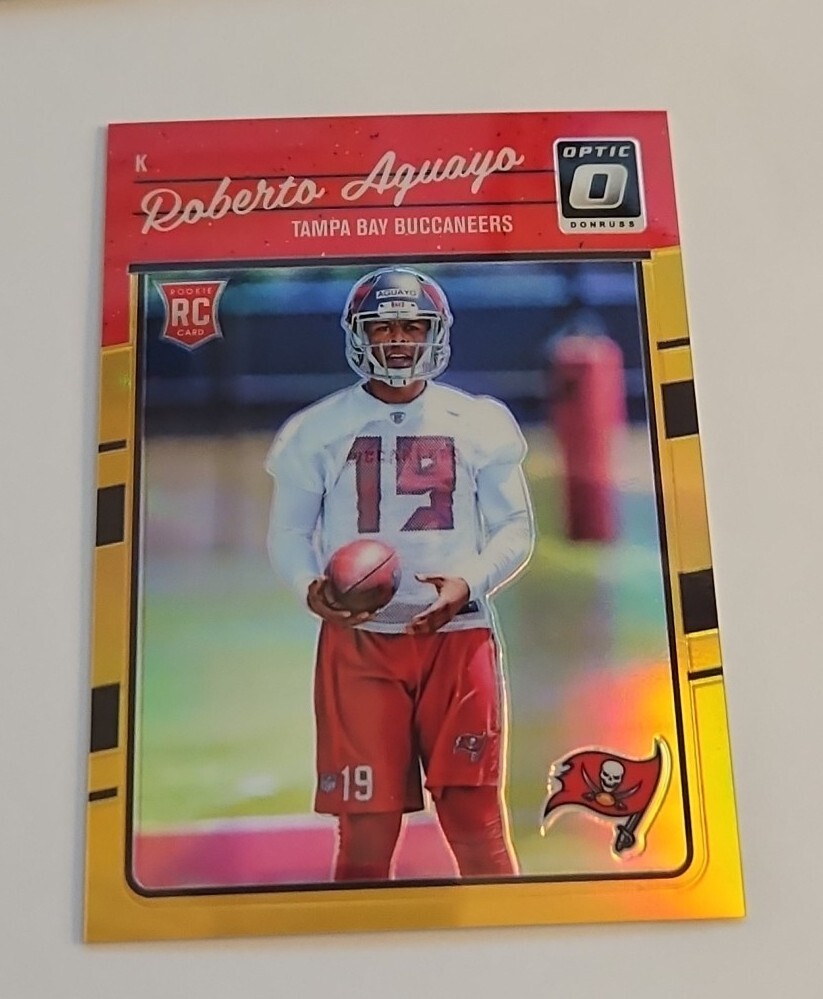 2016 Donruss Optic Rookies Orange #137 Roberto Aguayo /199 (RC
