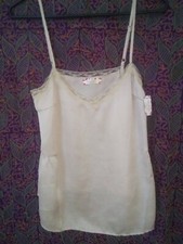 NWD MSRP 39.95 Altar'd State Women's sz S Beige Cami Top has tiny hole I-13