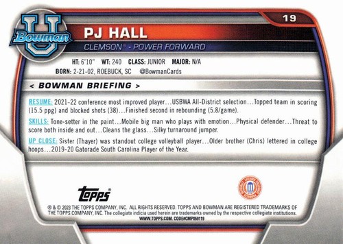 2022-23 Bowman University Chrome #1-100 (You Pick) 1st Prospects - Picture 43 of 203