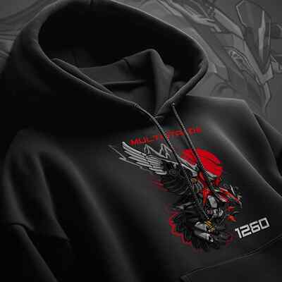 Ducati Multistrada 1200 1260 2015-2020 Motorcycle Hoodie Pullover for ADV Riders
