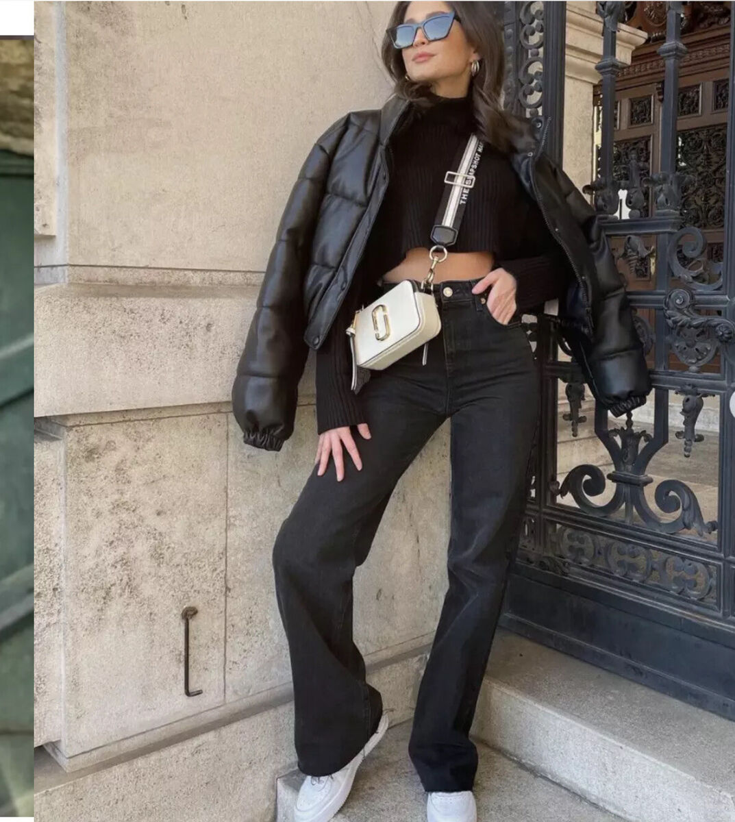 BNWT ZARA BLACK FAUX LEATHER PUFFER JACKET SIZE XXL | eBay BNWT ZARA BLACK FAUX LEATHER PUFFER JACKET SIZE XXL | eBay